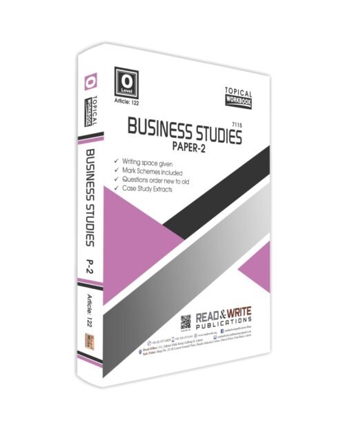 127 Business Studies O Level Topical Work Book